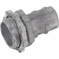 Halex 1/2 In. Screw-In Armored Cable/Conduit Connector, 5PK 20440